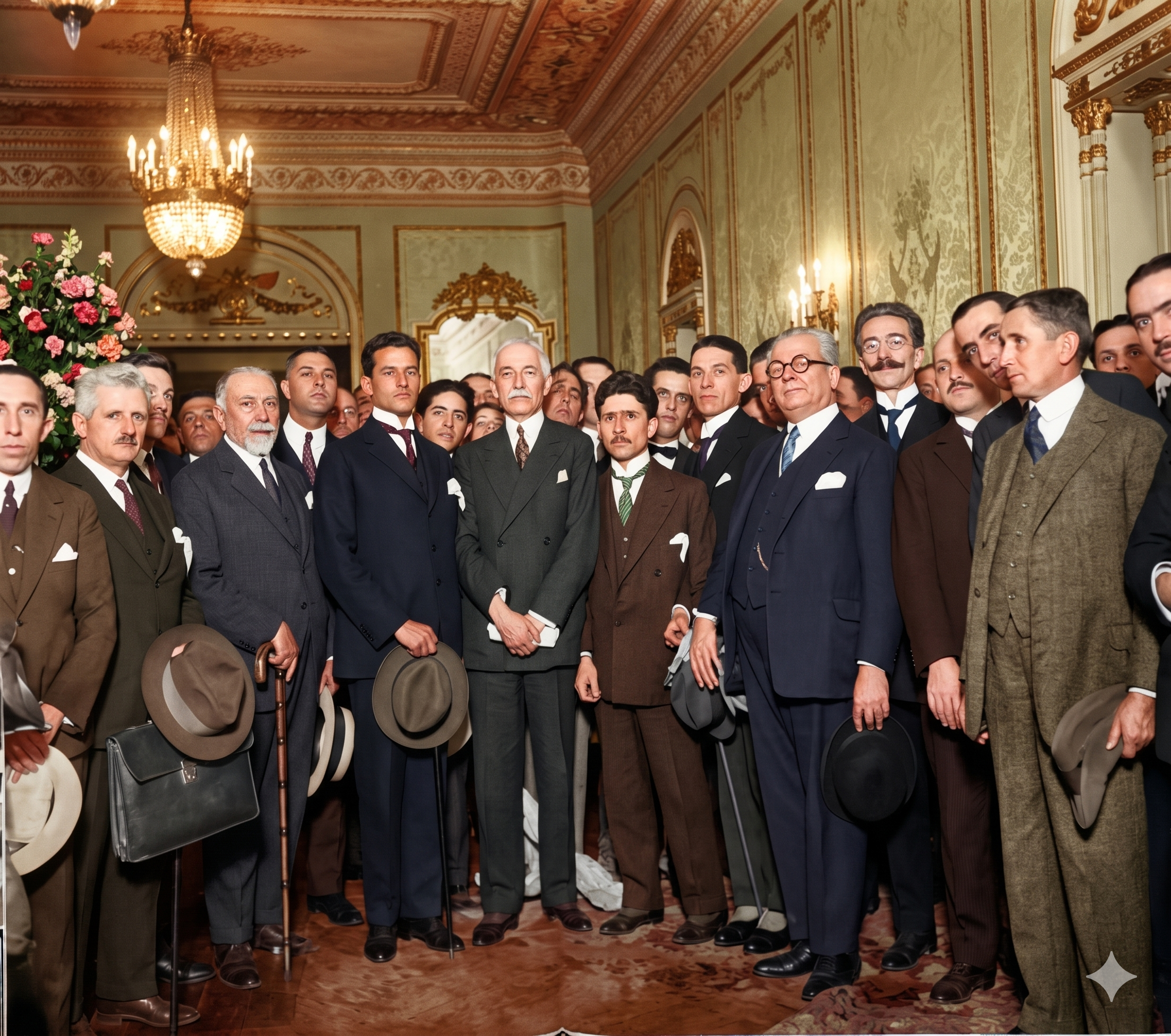 Antônio Carlos Ribeiro de Andrada com autoridades