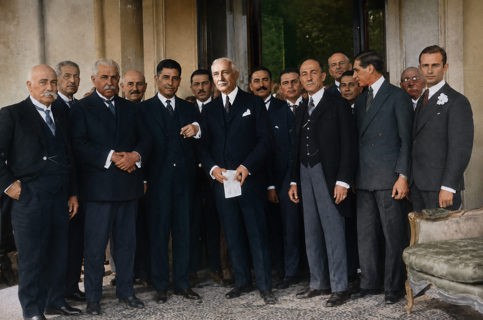Antônio Carlos entre auxiliares do governo
