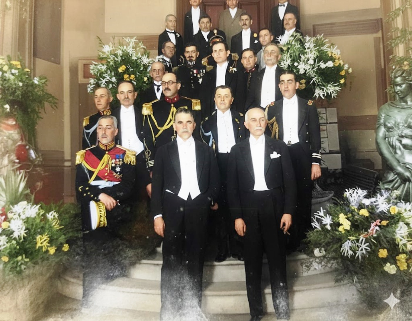 Washington Luís e Antônio Carlos em Juiz de Fora — 1928