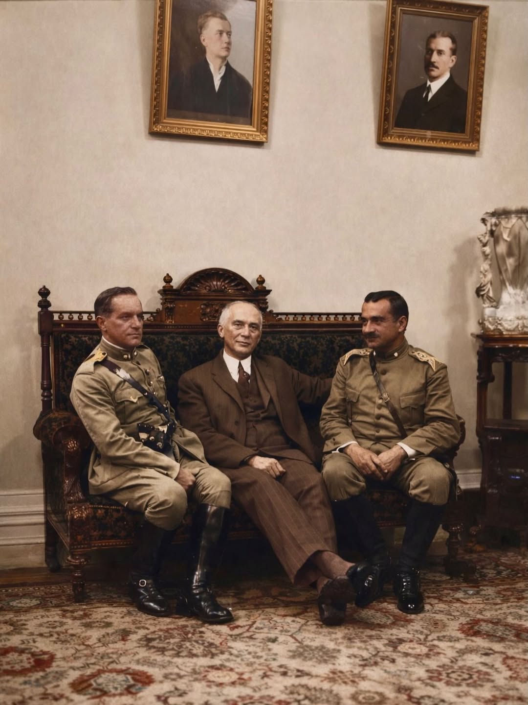 Cenas da Revolução de 1930 — o presidente de Minas Antônio Carlos Ribeiro de Andrada